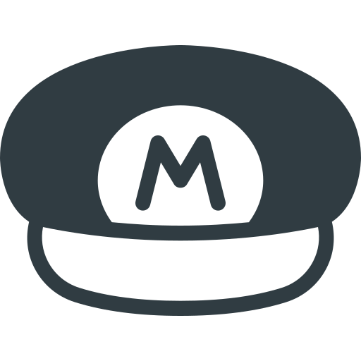 Game, hat, super mario icon
